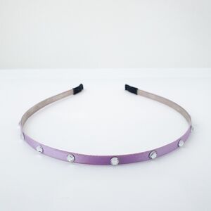 Purple Rhinestone Headband
